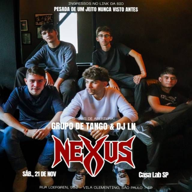 Heavy Night com Nexus na Casa Lab