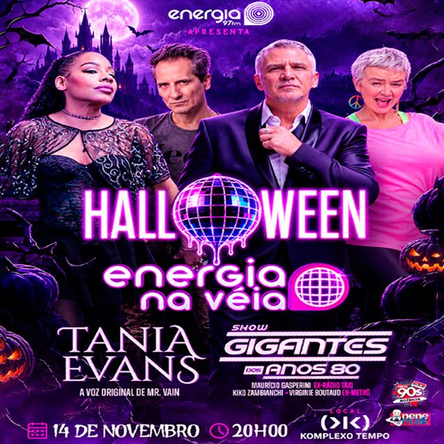 Halloween - Energia na Véia