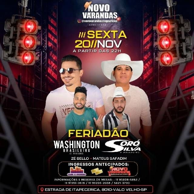 Washington Brasileiro + Soró Silva