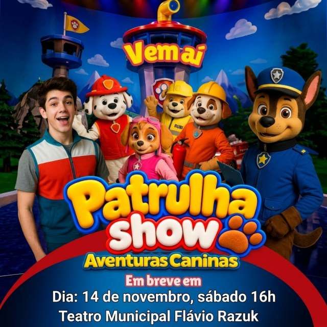 Patrulha Show Aventuras Caninas
