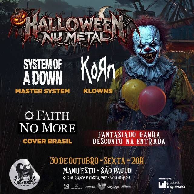 Covers: System Of A Down - Korn - Faith No More