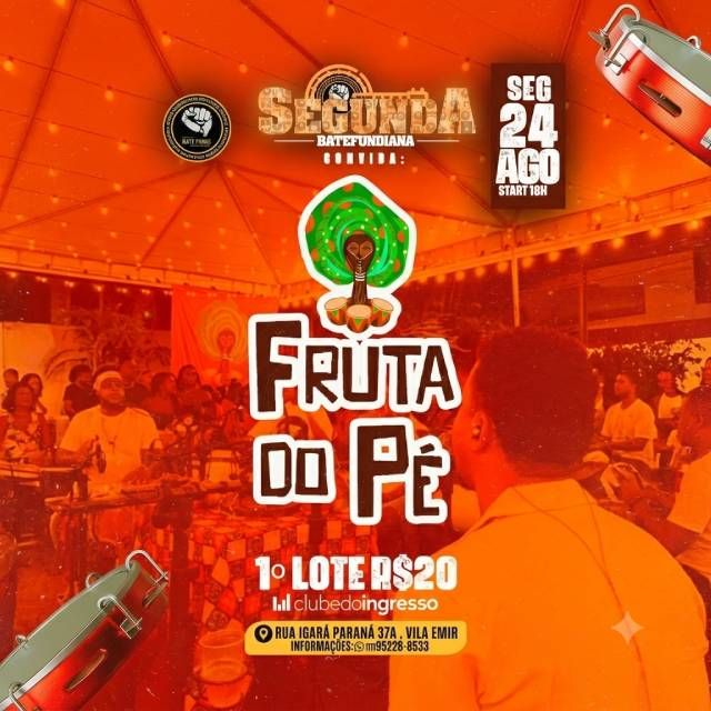 Fruta do pé