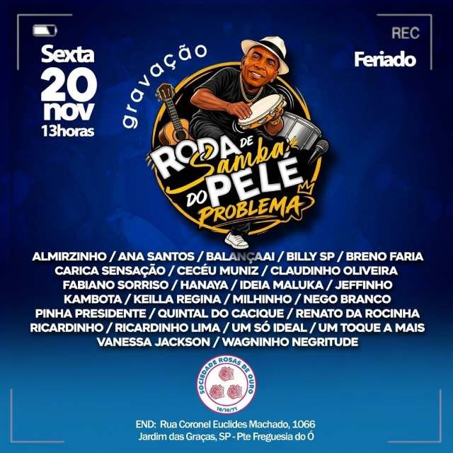 Roda de Samba do Pelé Problema