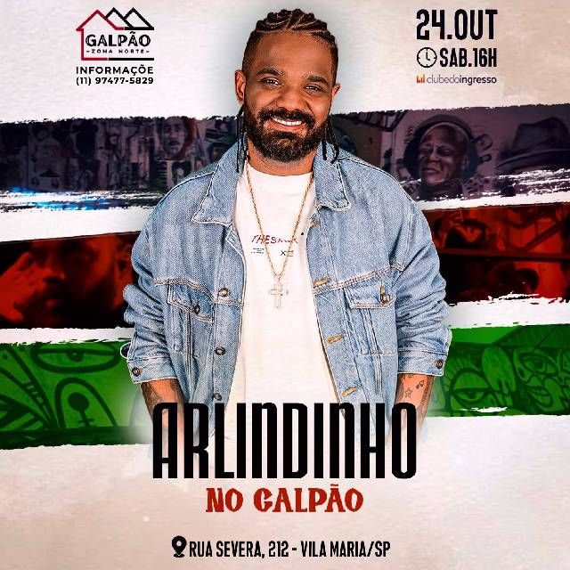Arlindinho no Galpão Zona Norte