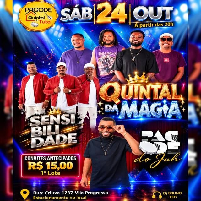 Pagode Quintal do Tuta com Quintal da Magia +...