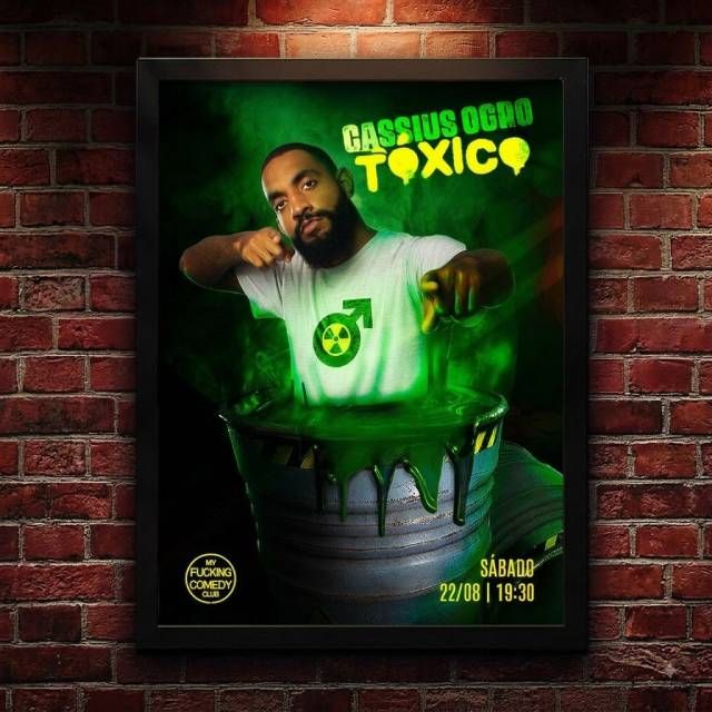 Cassius Ogro - Tóxico - 22/08 - 19H30