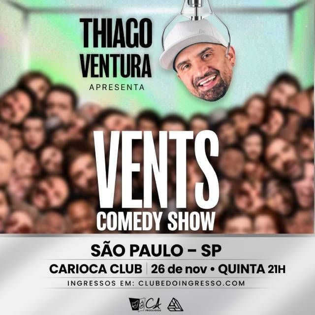 Vents Comedy Show com Thiago Ventura