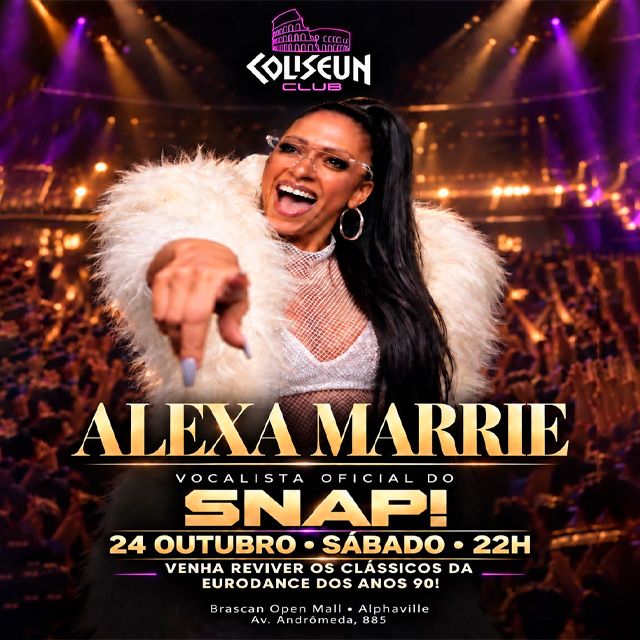 Show com Alexa Marrie – Vocalista Oficial do...