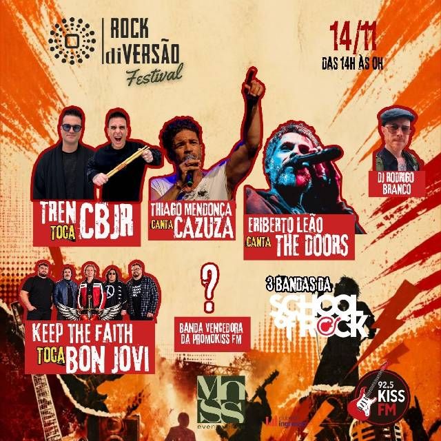 Kiss FM Apresenta: Rock Diversão Festival