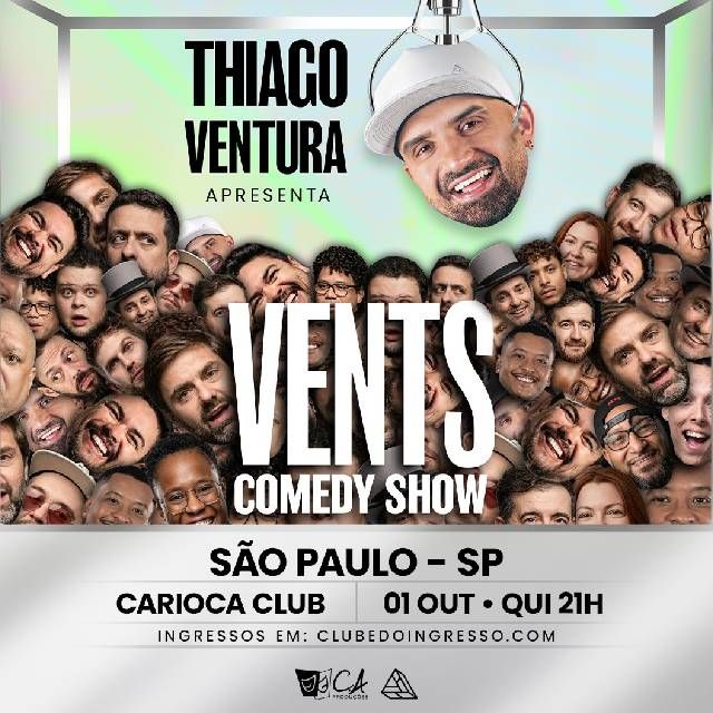 Vents Comedy Show com Thiago Ventura