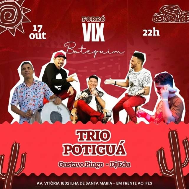 Forró Vix Botequim - Trio Potiguá