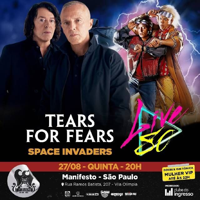 Cover: Tears For Fears e Banda Live 80