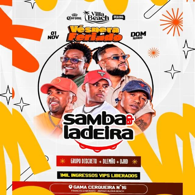 Samba da Ladeira - Véspera de Feriado no Villa