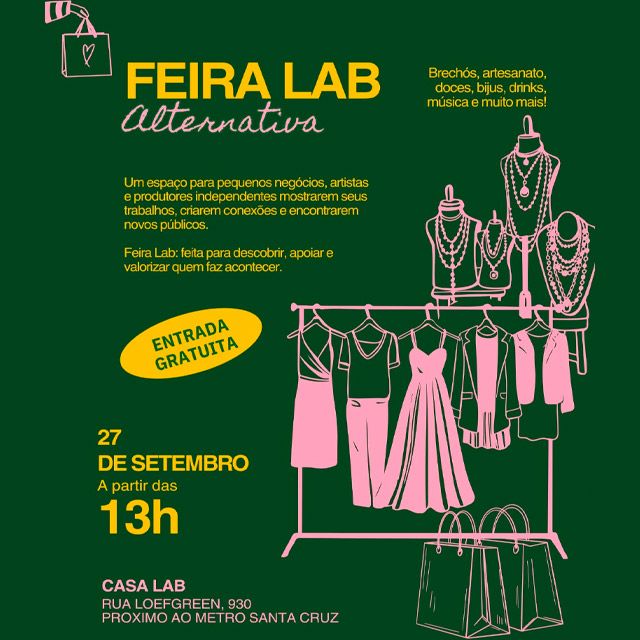 Feira Lab Alternativa na Casa Lab