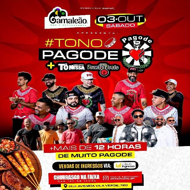 Pagode da 27 no Camaleão
