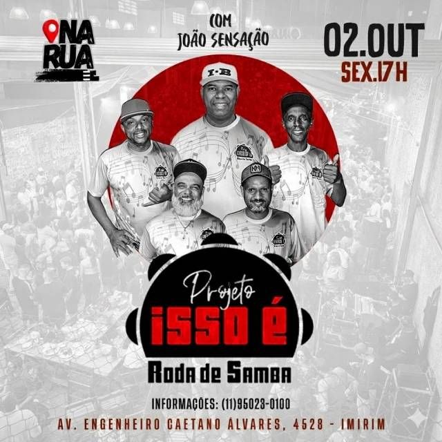 Projeto Isso é Roda de Samba com João Sensação