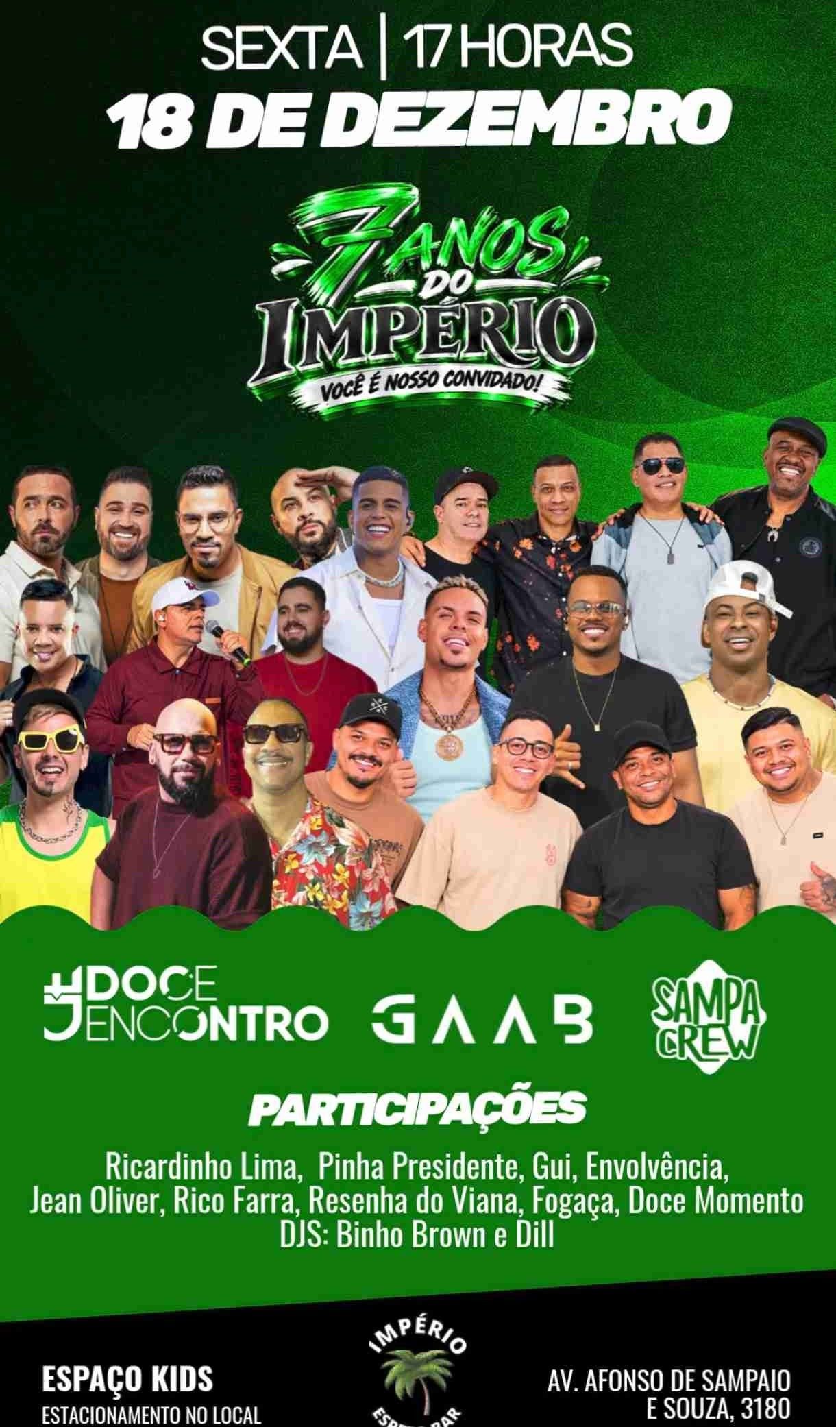 7 Anos do Império Espeto Bar