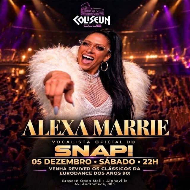 Show com Alexa Marrie – Vocalista Oficial do...