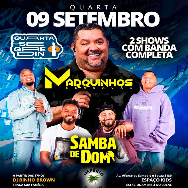 Marquinhos Sensação + Samba de Dom
