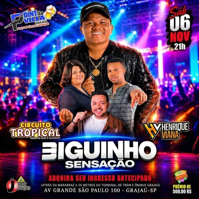 Biguinho Sensação + Convidados