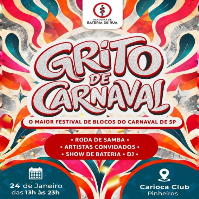 Grito de Carnaval Bateria de Rua