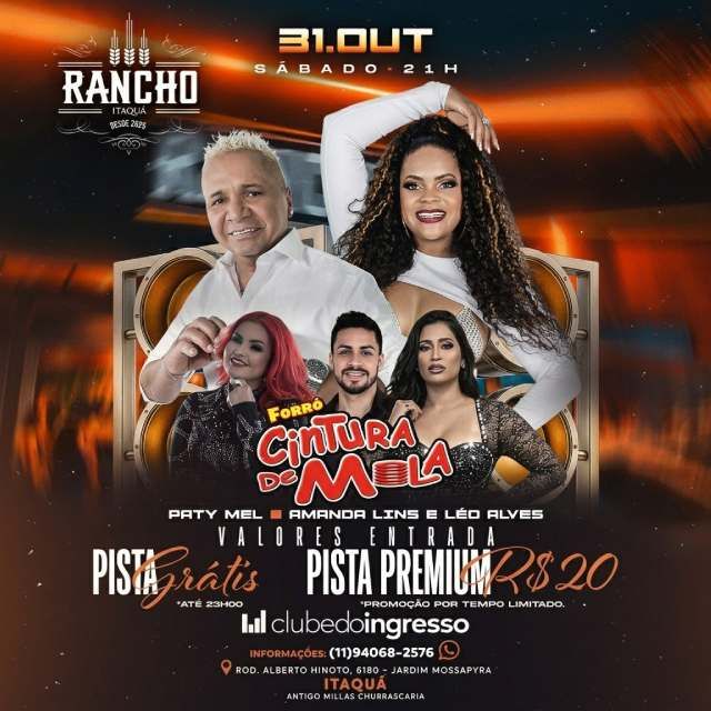 Cintura de Mola no Rancho Itaquá