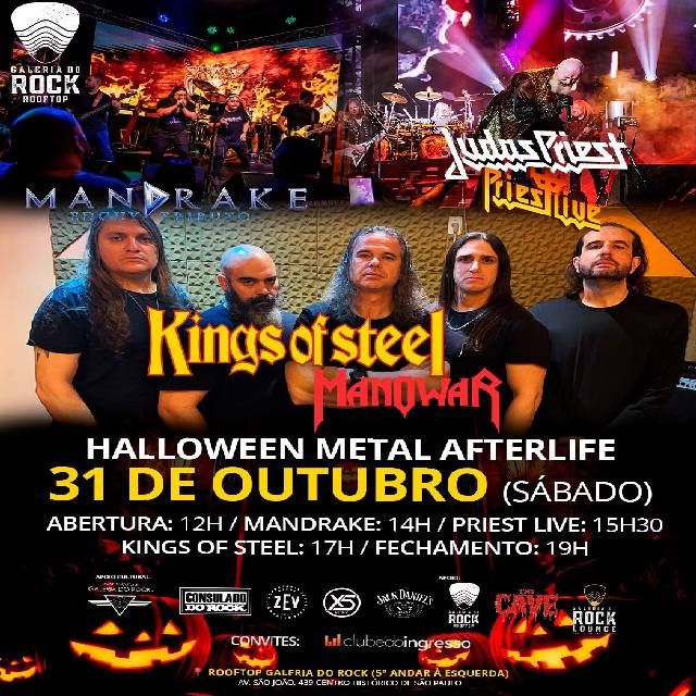Manowar (Kings Of Steel) + Judas Priest (Priest...