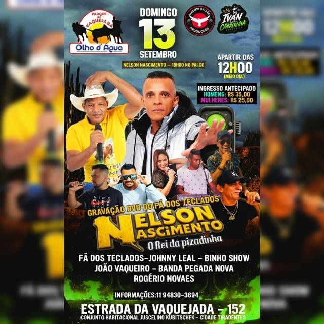 Gravação do DVD do Fã dos Teclados com Nelson...