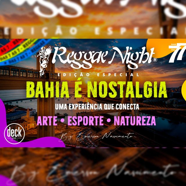 Reggae Night - Edição Especial no Deck Bar