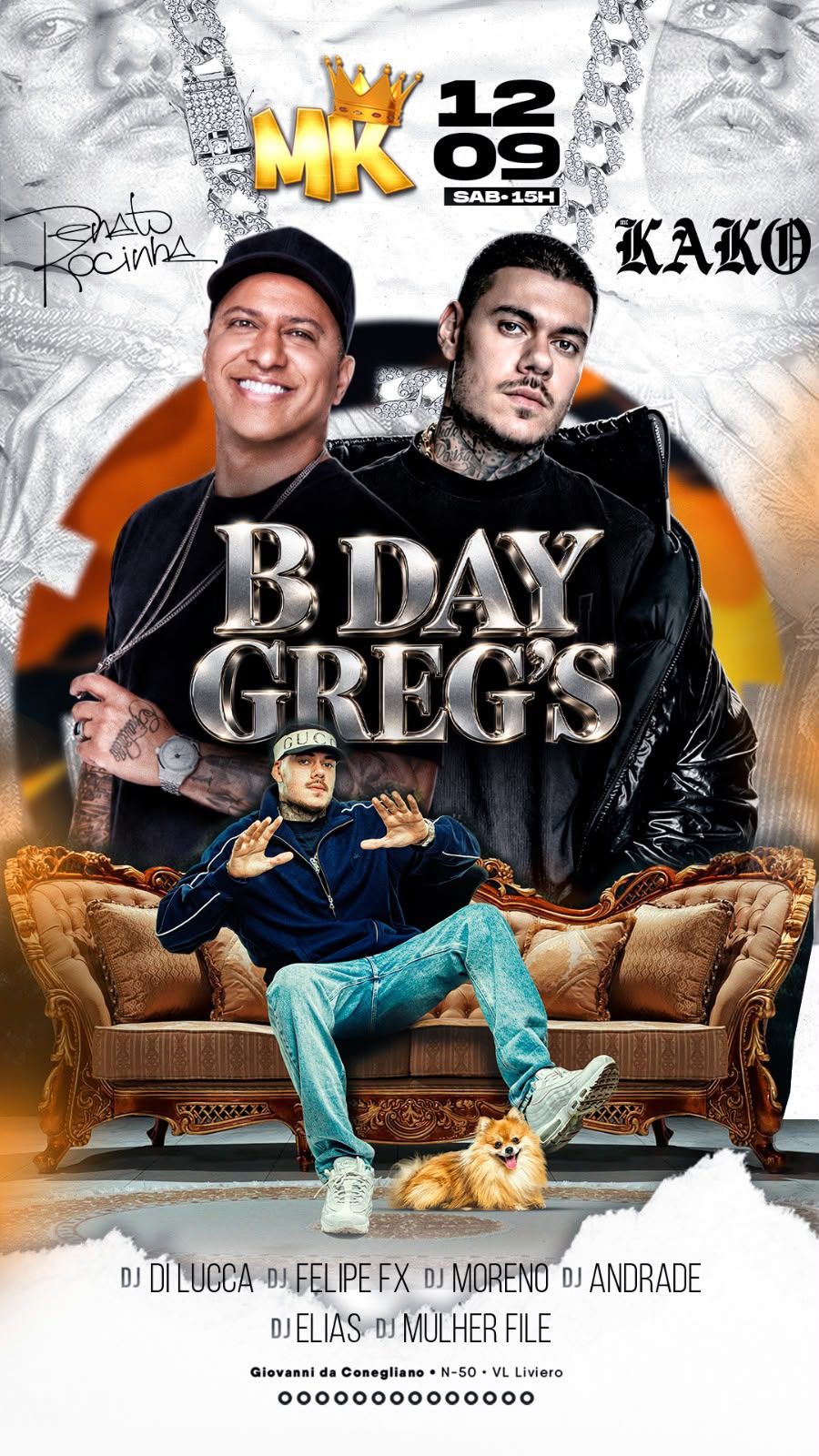 B Day Greg's no MK Bar