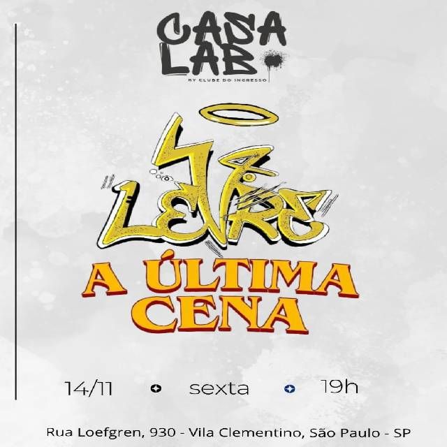 Casa Lab Apresenta: Levre + A Última Cena