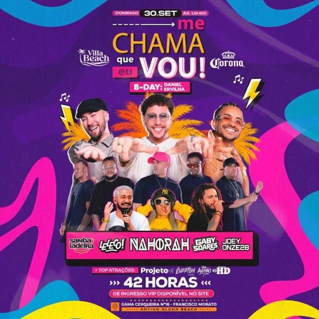 Me Chama Que Eu Vou | Véspera de Feriado | B-day...