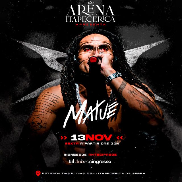 Matuê na Arena Itapecerica