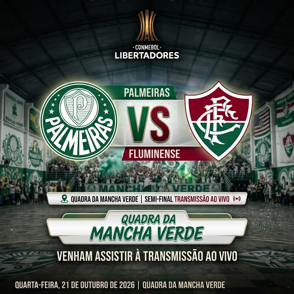 Semifinal da Libertadores 2026 - Palmeiras x...