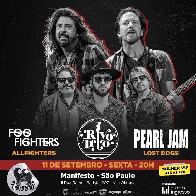 Covers: Pearl Jam - Foo Fighters + Rivotrio
