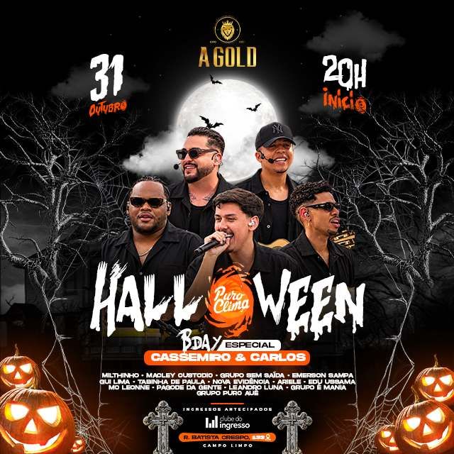 Halloween do Puro Clima Bday Carlos &amp;...