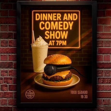 Dinner And Comedy Show - 14/11 - 19H30