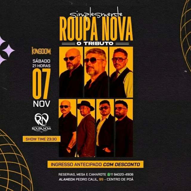 Simplesmente Roupa Nova Tributo