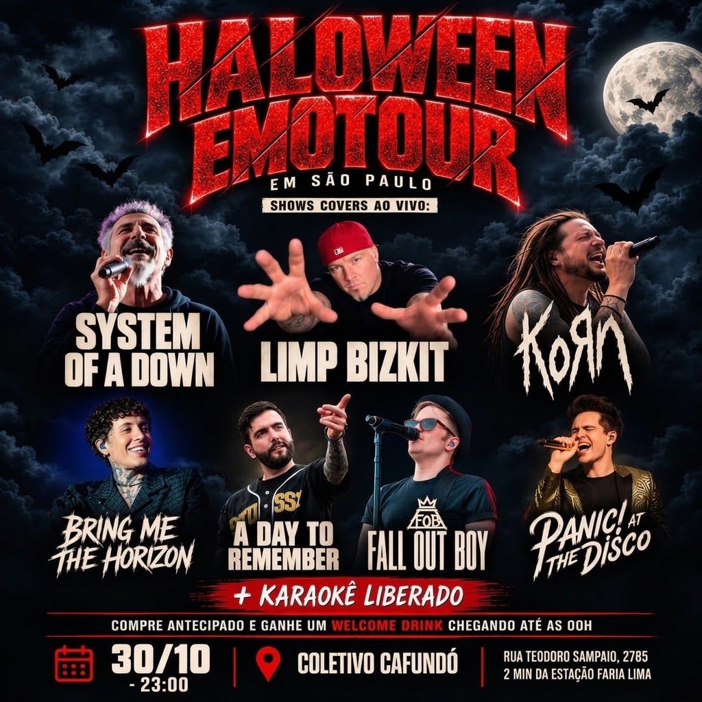 Halloween Emotour em São Paulo