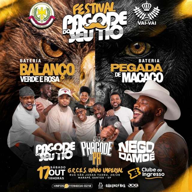 Festival Pagode do Seu Tio em Santos