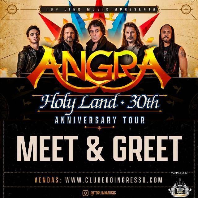 Meet & Greet Angra - Santa Bárbara d'Oeste