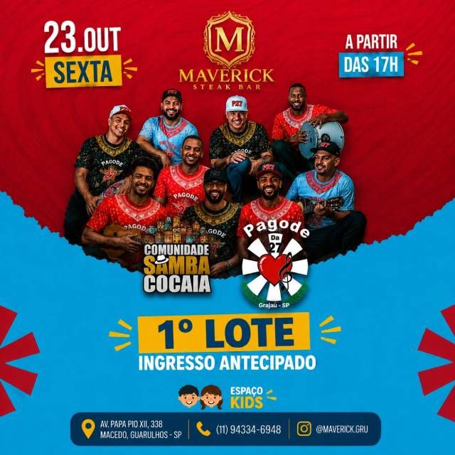 Comunidade Samba Cocaia e Pagode da 27 no...