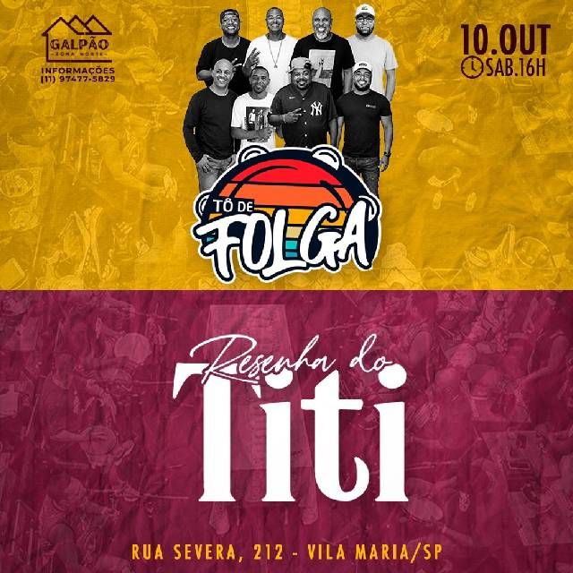 Tô de Folga +  Resenha do Titi