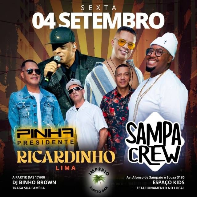 Pinha Presidente + Ricardinho Lima + Sampa Crew