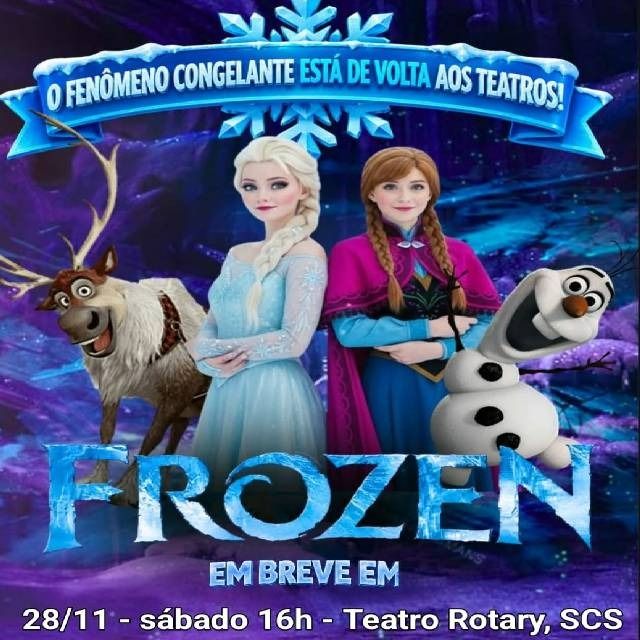 Frozen Um Espetáculo Congelante