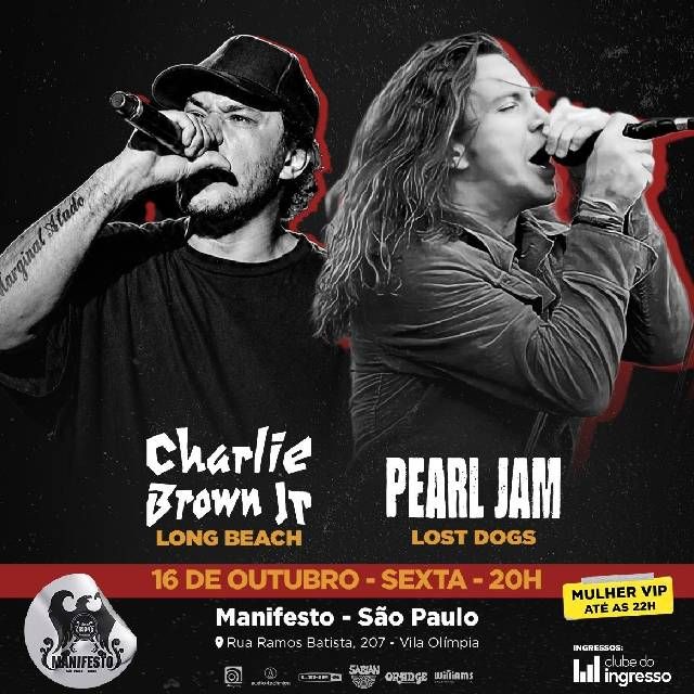 Covers: Pearl Jam e Charlie Brown