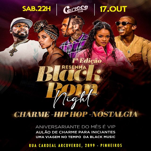 Black Bom Night SP - 1ª Edição