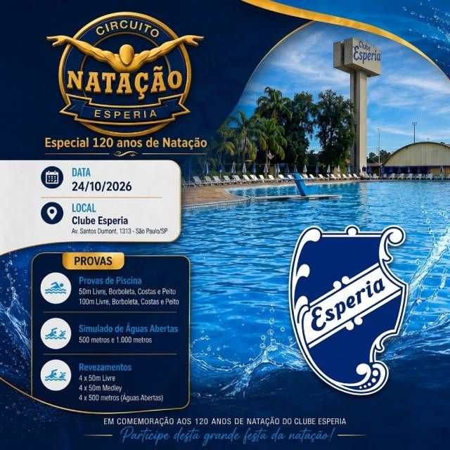 Circuito Natação - Esperia - Especial 120 Anos
