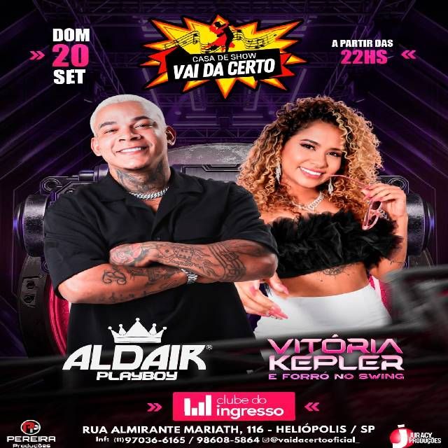 Aldair Playboy + Vitória Kepler