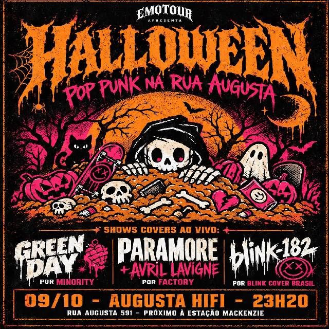 Halloween - Pop Punk na Rua Augusta